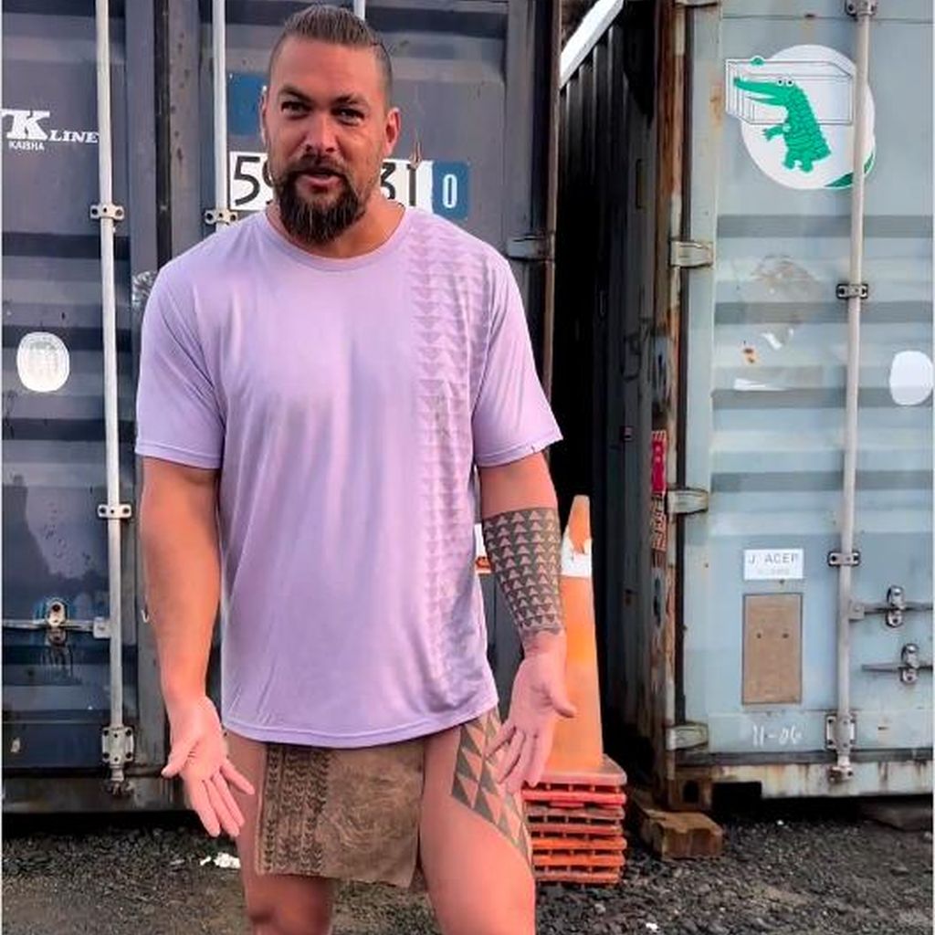 Jason Momoa mit seinem hawaiianischen Malo