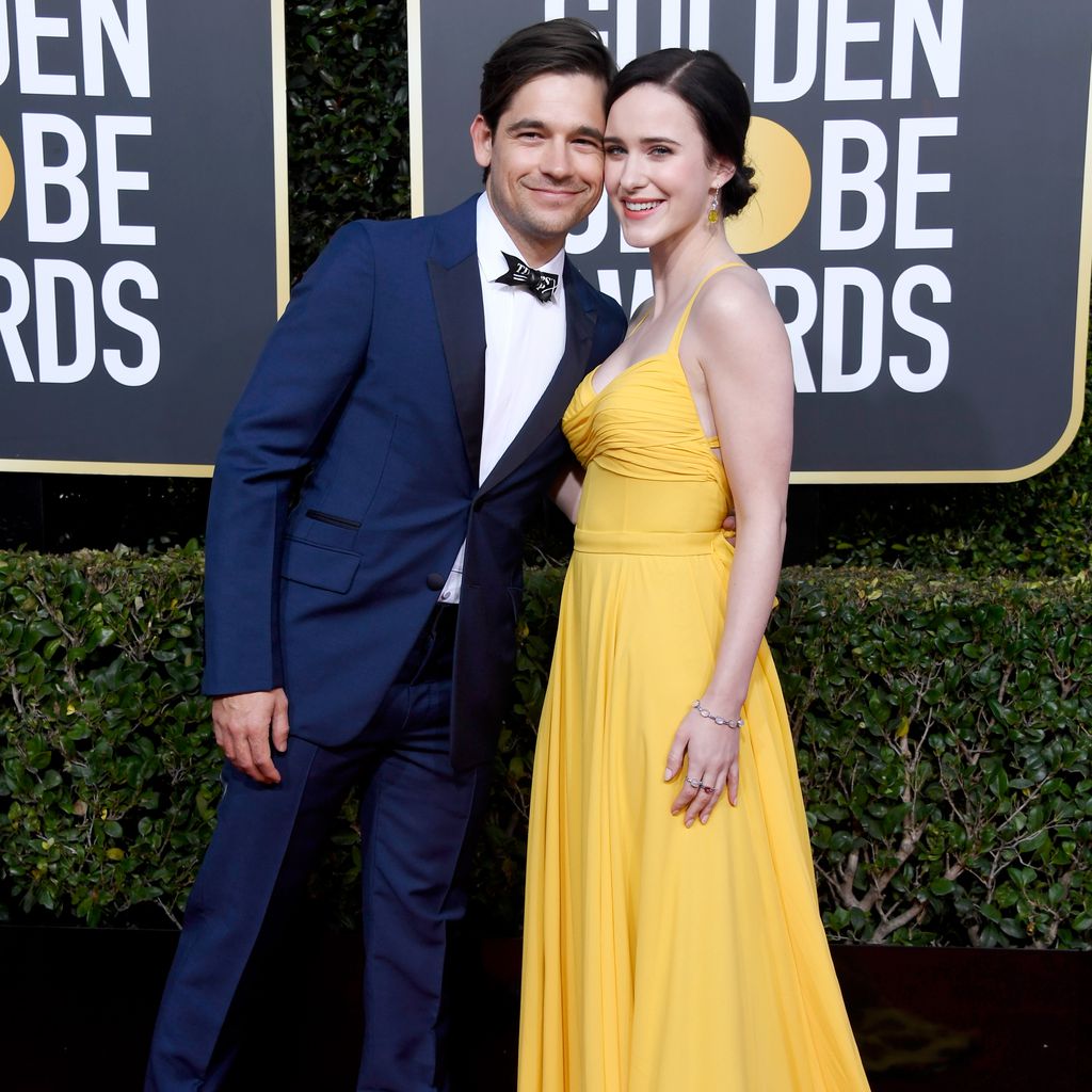 Jason Ralph und Rachel Brosnahan bei den Golden Globes 2019