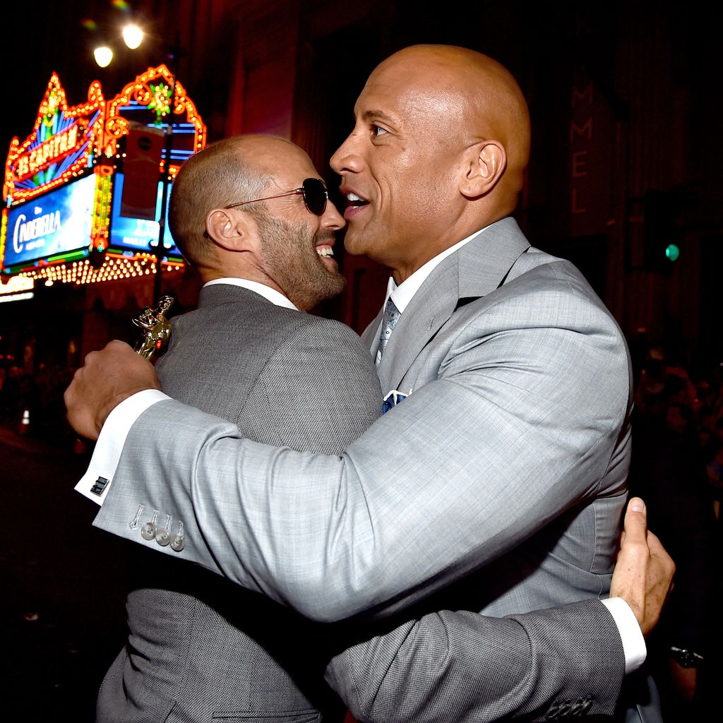 Jason Statham und Dwayne "The Rock" Johnson