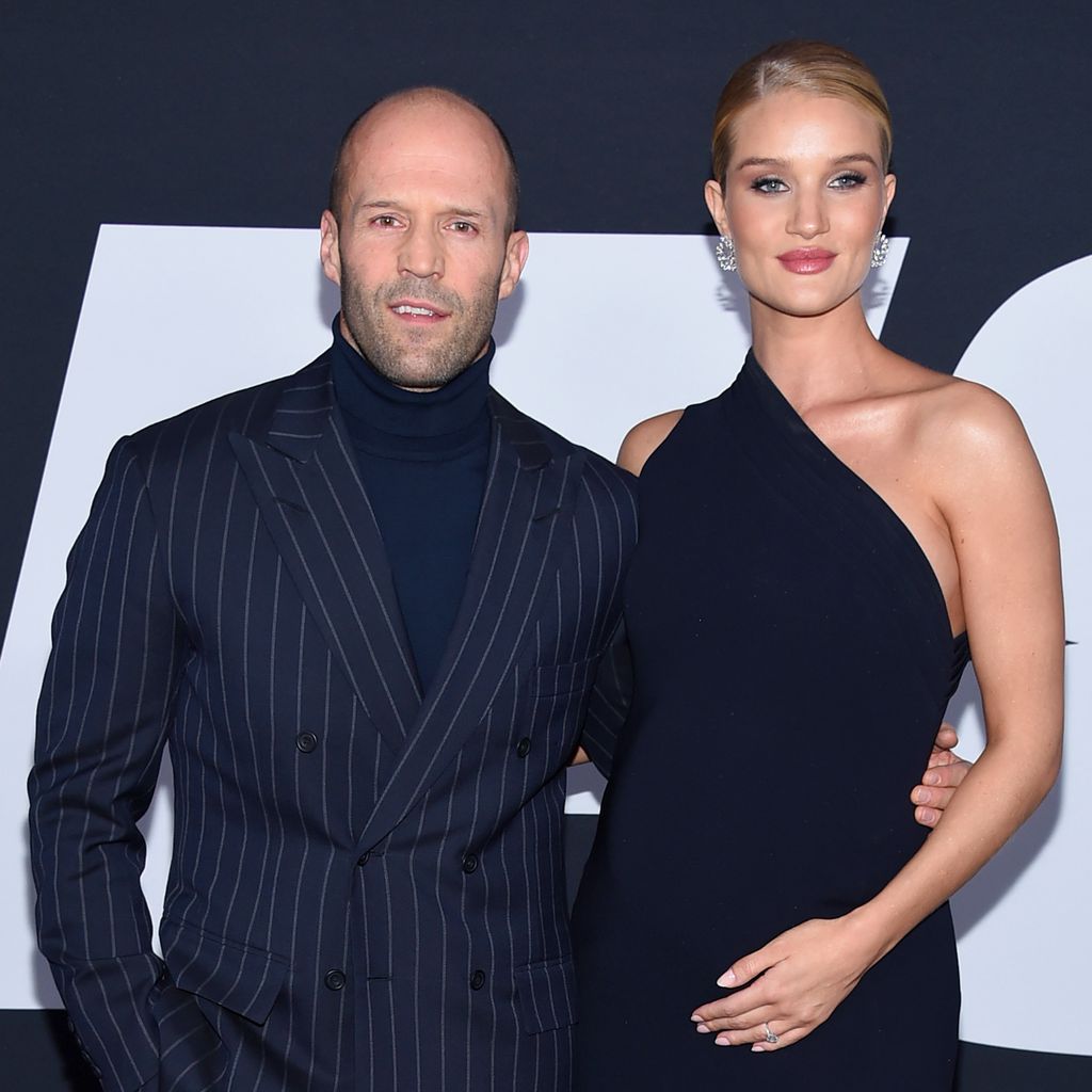 Jason Statham und Rosie Huntington-Whiteley im April 2017