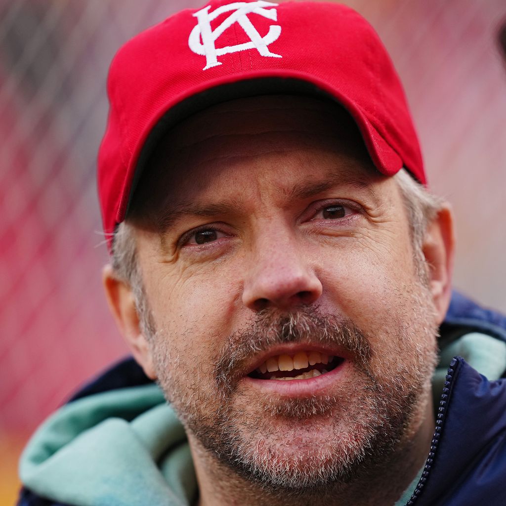 Jason Sudeikis beim Spiel der Kansas City Chiefs gegen die LA Rams 2022