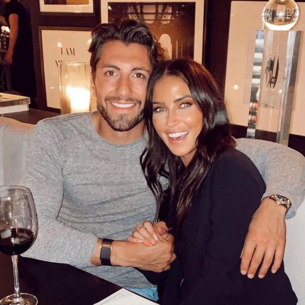 Kaitlyn Bristowe mit ihrem Verlobten Jason Tartick