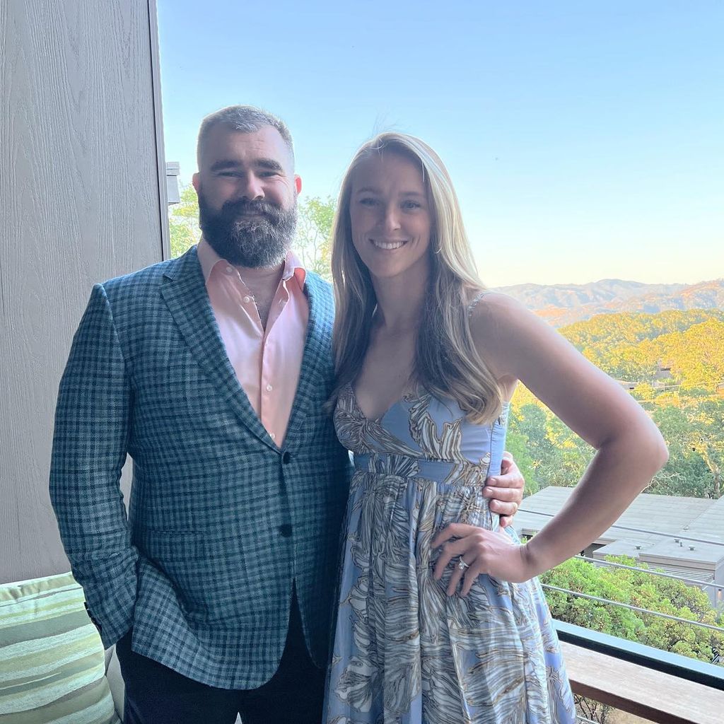 Jason und Kylie Kelce im Juli 2023