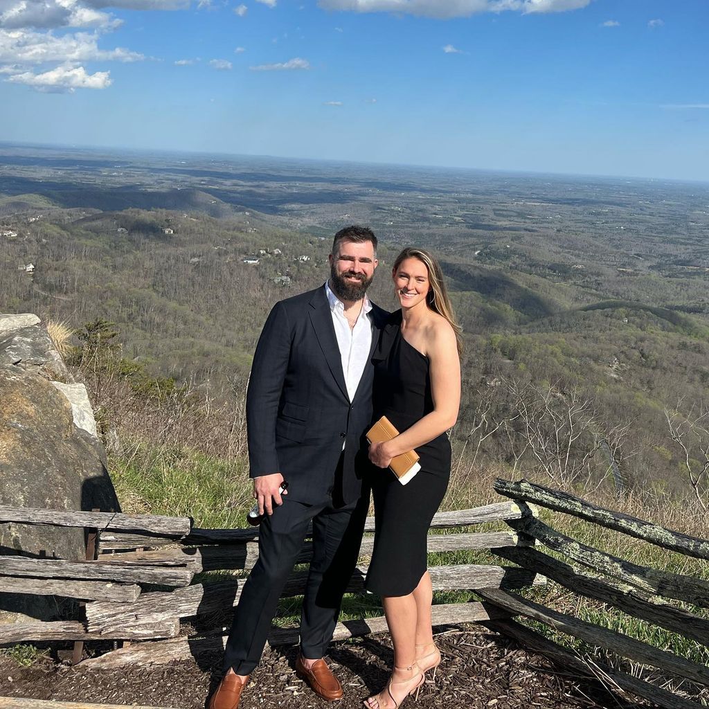 NFL-Star Jason Kelce und seine Frau Kylie