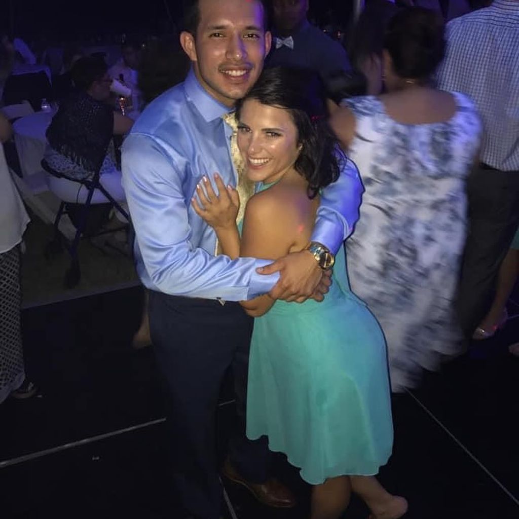 Javi Marroquin und Lauren Comeau