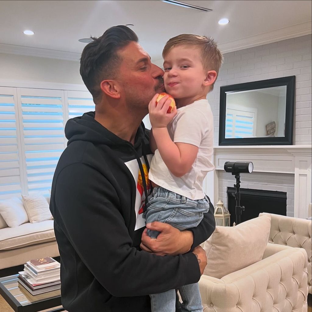 Jax Taylor und sein Sohn Cruz im Juli 2024