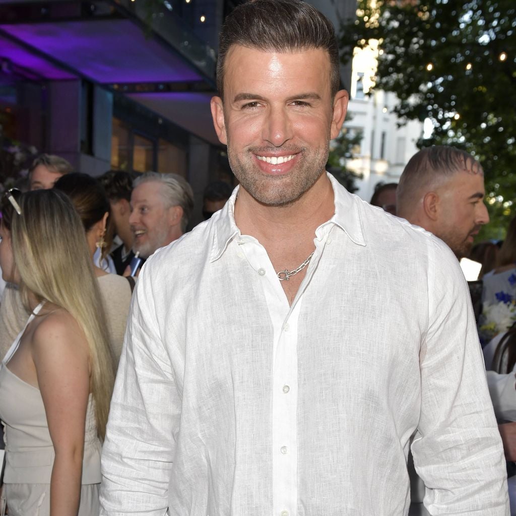 Jay Khan bei der Sommerparty La Grande Bellezza im Restaurant Casa Bellucci in Berlin