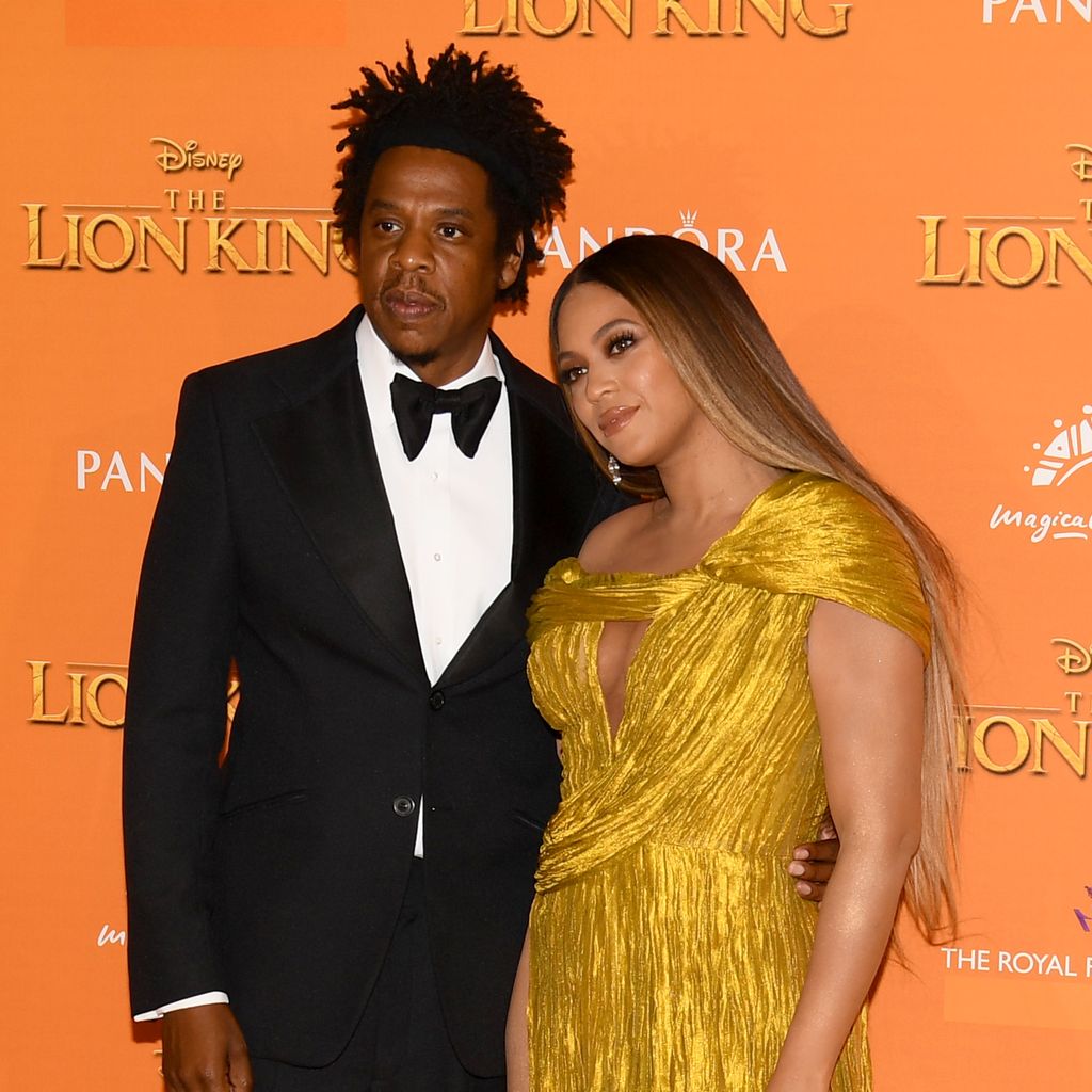 Jay-Z und Beyoncé bei der "The Lion King"-Premiere in London, 2019