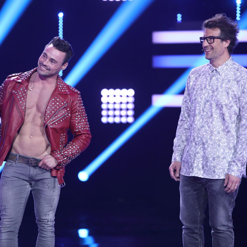Jayden Yard und Daniel Hartwich bei "I Can See Your Voice"