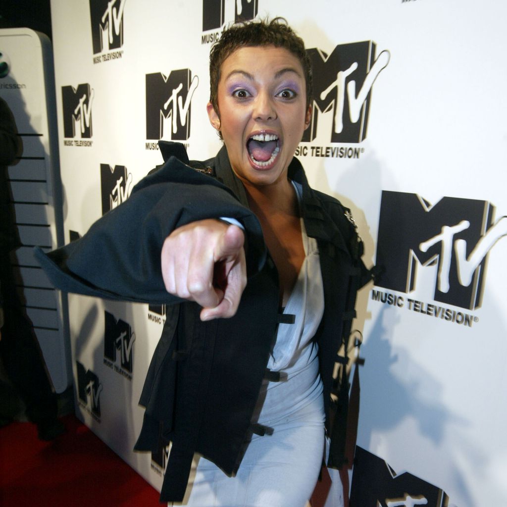 Jazzy von Tic Tac Toe bei der MTV Designerama Fashion Show, 2004
