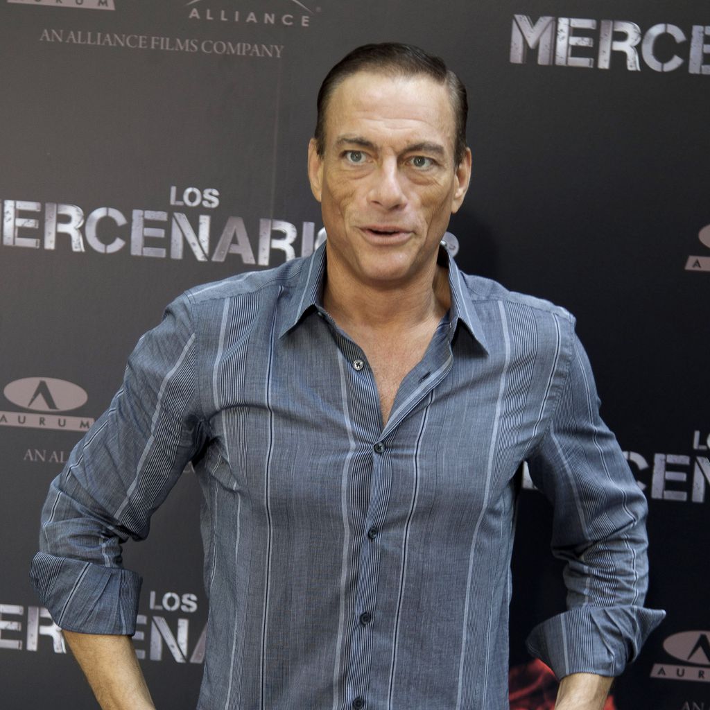 Jean-Claude van Damme bei einem Pressetermin von "The Expendables 2"
