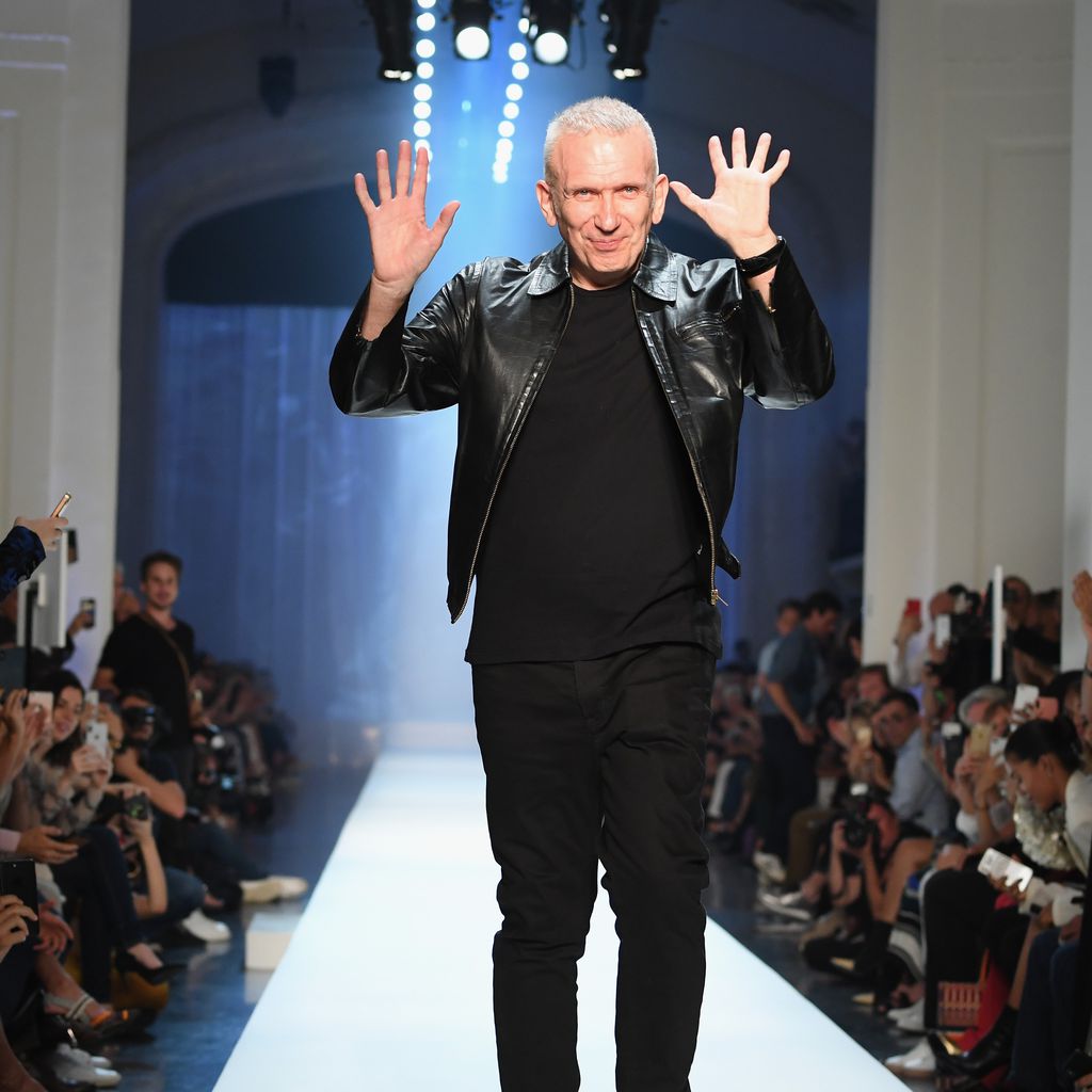 Jean Paul Gaultier auf der Paris Fashion Week im Juli 2018