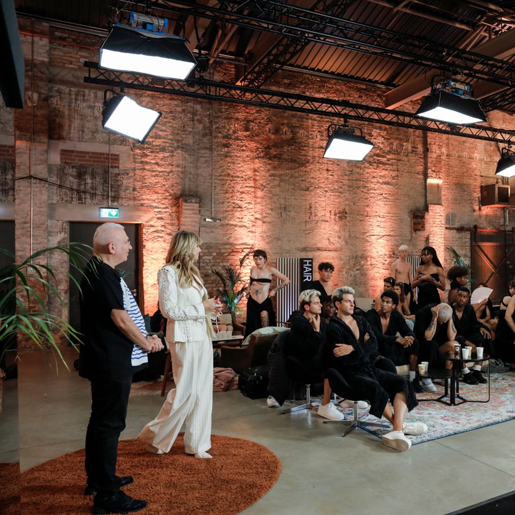 Jean Paul Gaultier, Heidi Klum und die Kandidaten