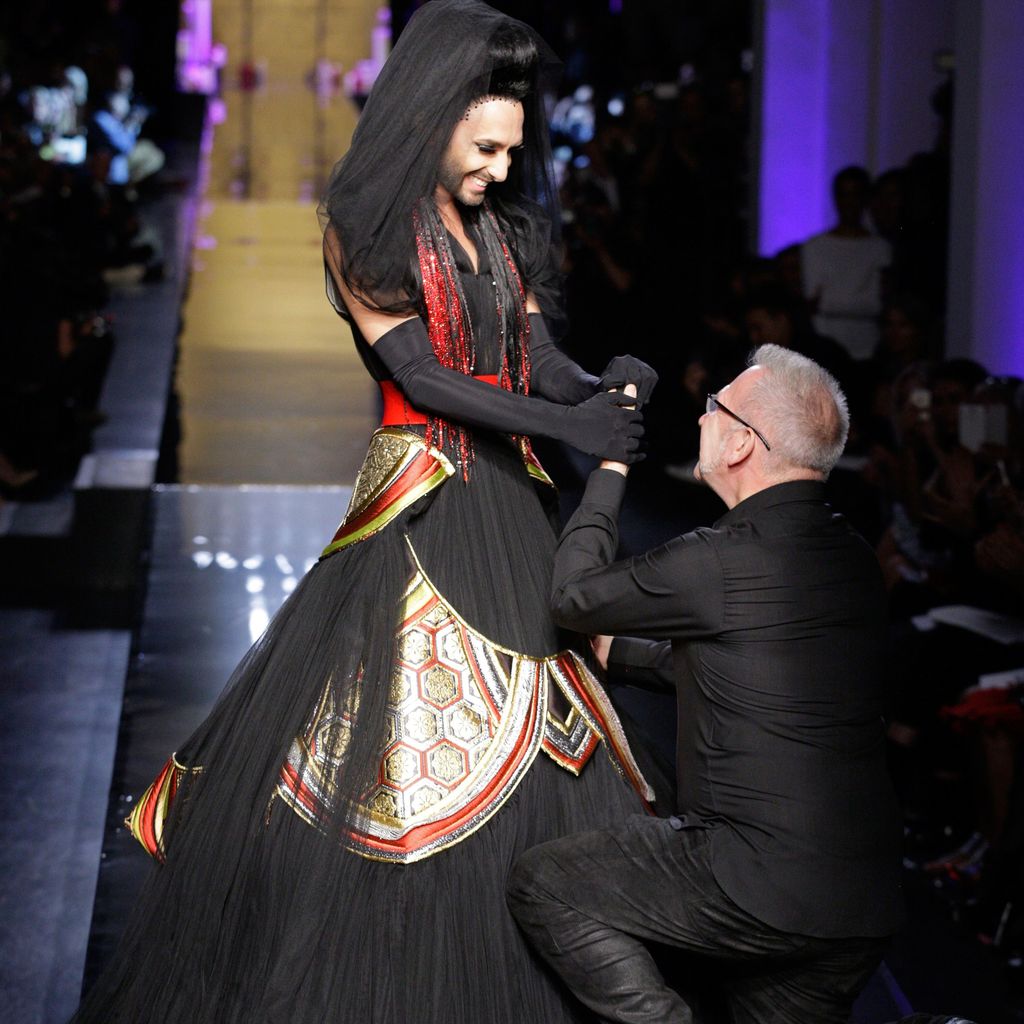 Conchita Wurst und Jean Paul Gaultier