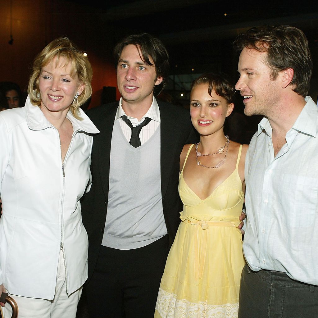 Jean Smart, Zach Braff, Natalie Portman und Peter Sarsgaard, "Garden State"-Cast