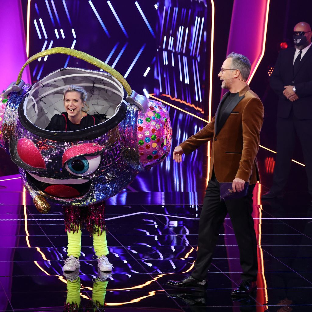 Jeanette Biedermann und Matthias Opdenhövel bei "The Masked Singer"