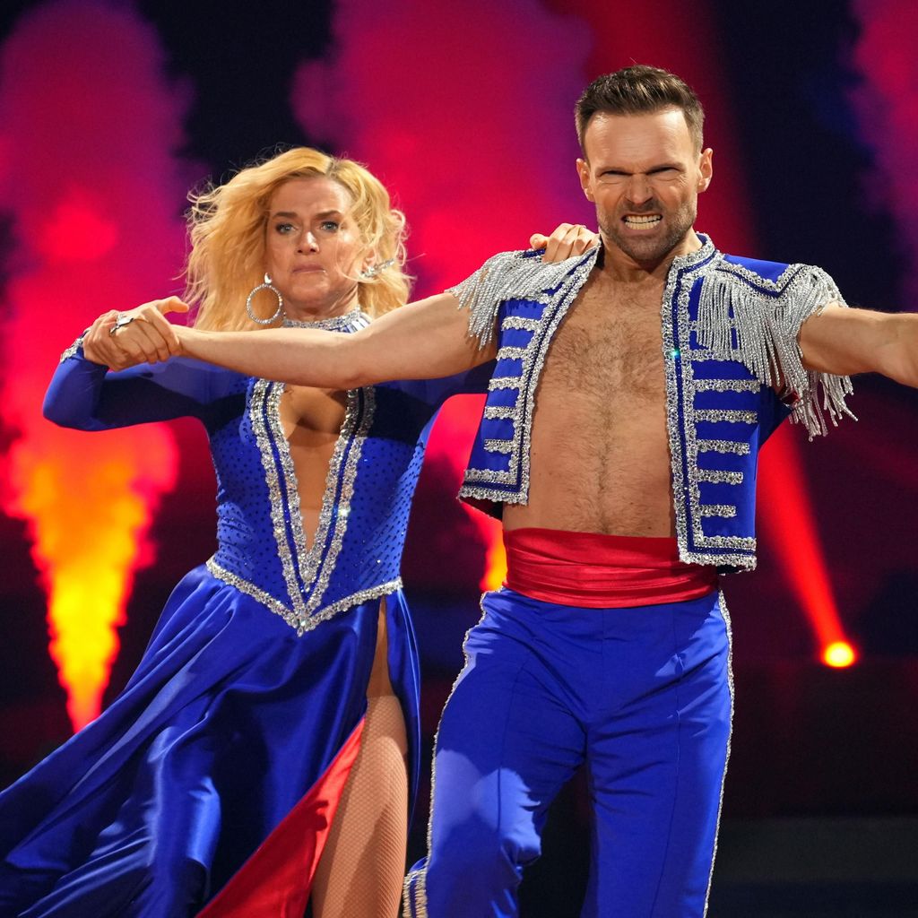 Jeanette Biedermann und Vadim Gabruzov bei "Let's Dance"