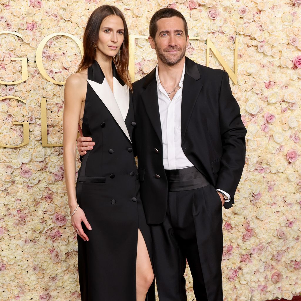 Jeanne Cadieu und Jake Gyllenhaal bei den Golden Globes 2025