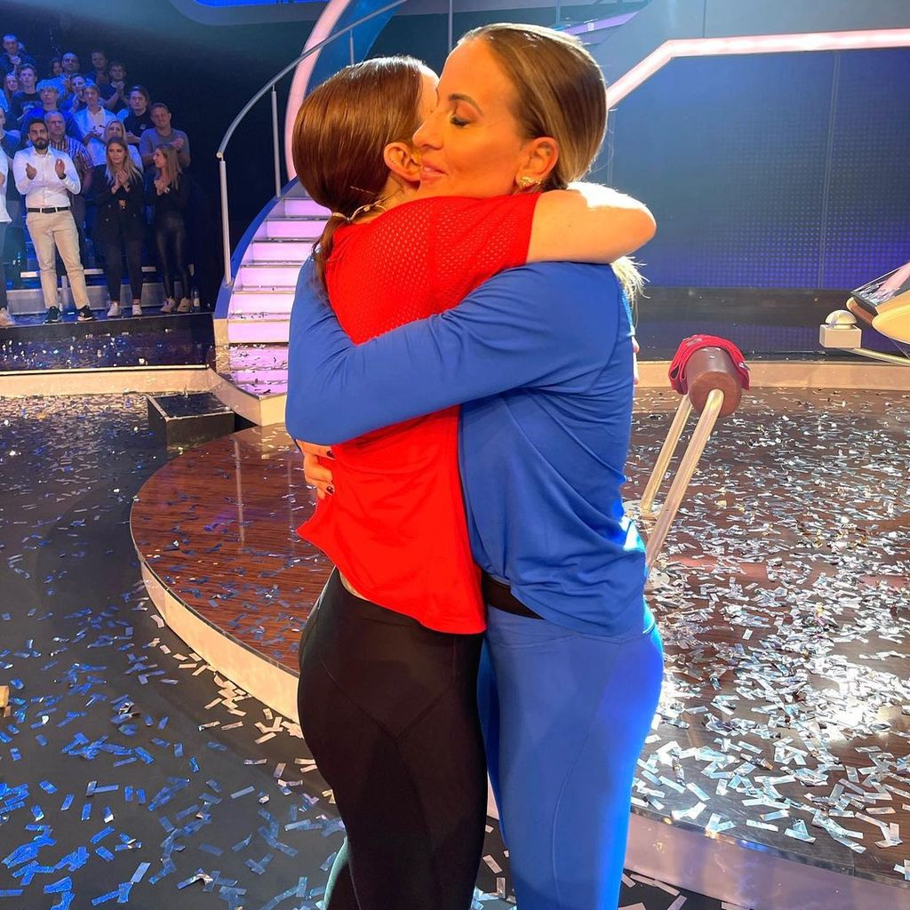 Jeannine Michaelsen und Charlotte Würdig bei "Schlag den Star" 2022