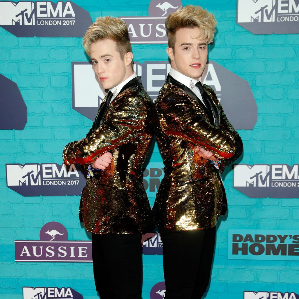 Jedward bei den MTV EMAs 2017