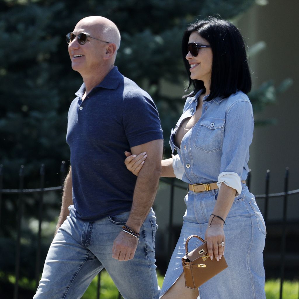 Jeff Bezos und Lauren Sánchez