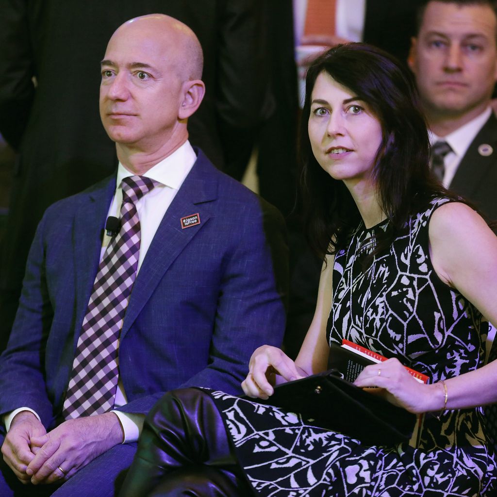 Jeff Bezos und MacKenzie Bezos im Januar 2016