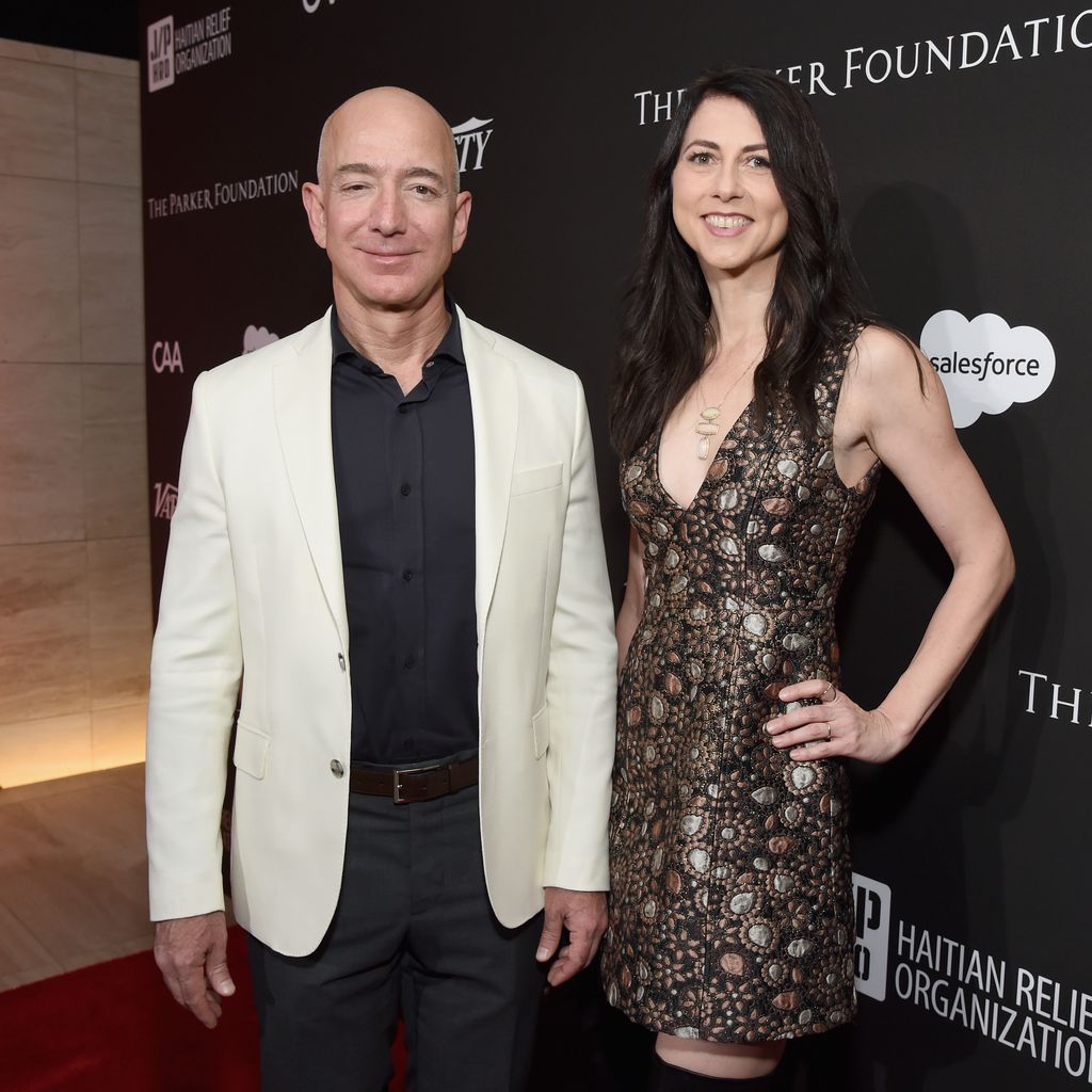 Jeff Bezos und MacKenzie Scott, Januar 2018