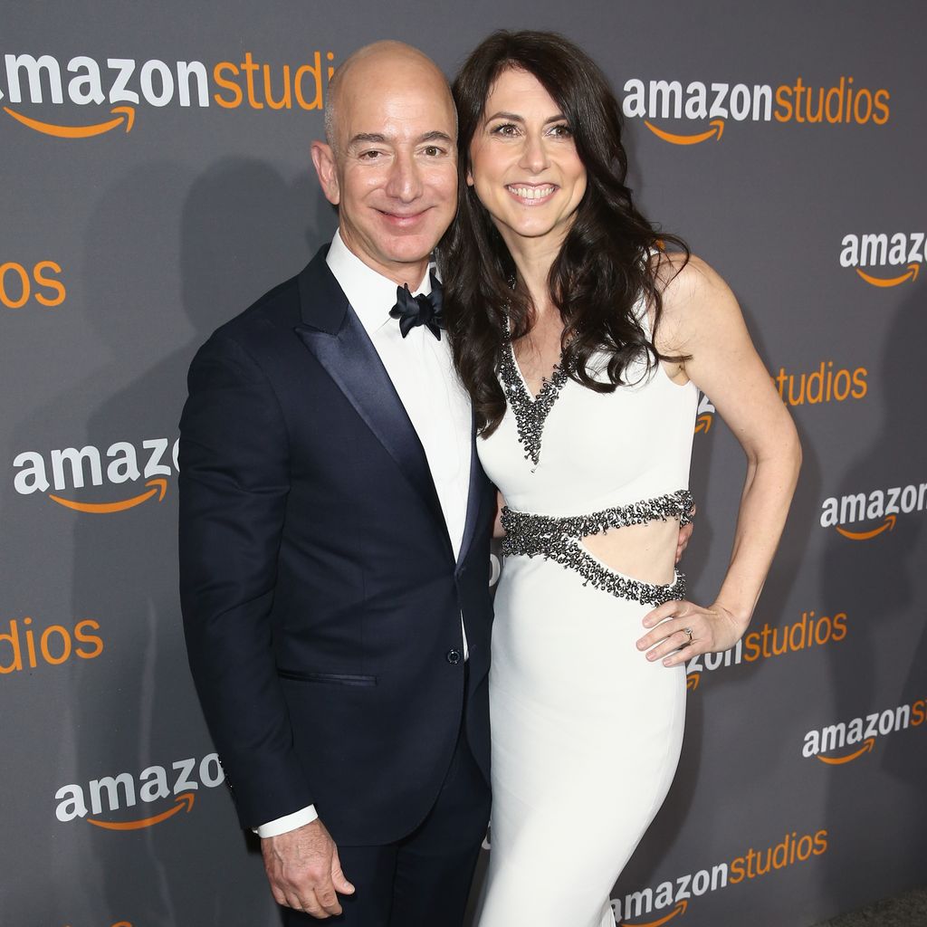Jeff Bezos und MacKenzie Scott im Januar 2018