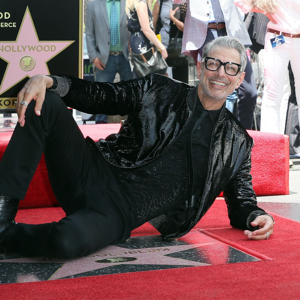 Jeff Goldblum bei der Enthüllung seines Sterns auf dem "Walk of Fame" in Hollywood