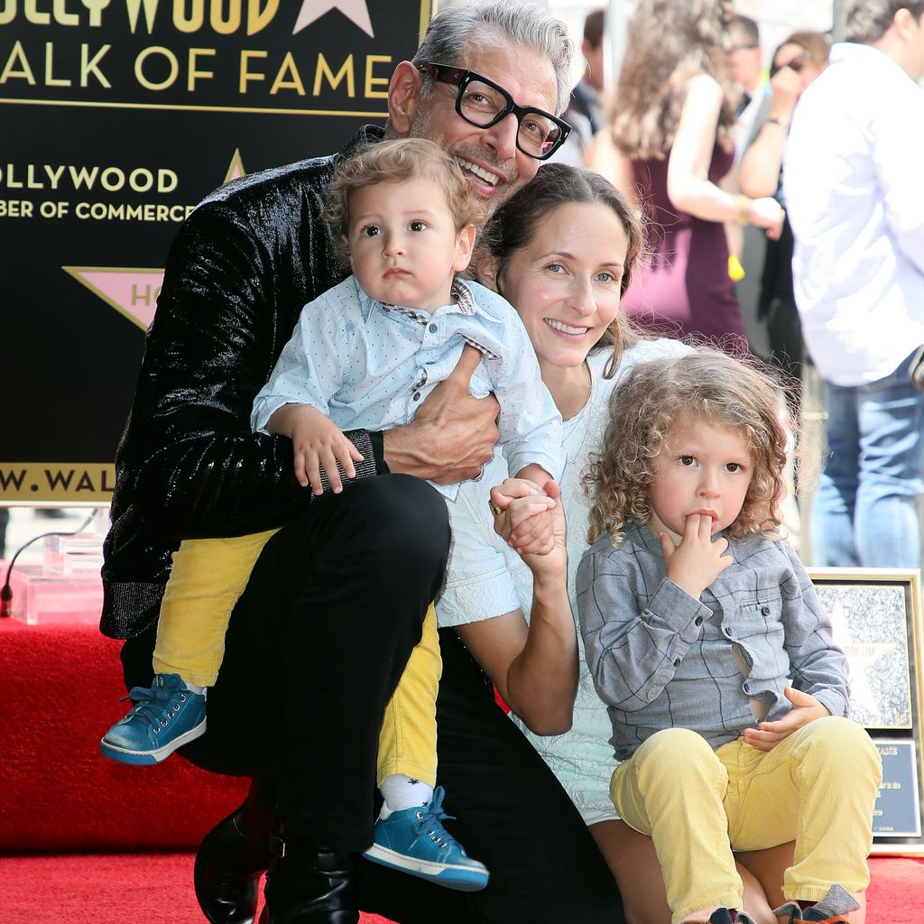 Jeff Goldblum und Ehefrau Emilie Livingston mit ihren Kindern River Joe und Charlie Ocean
