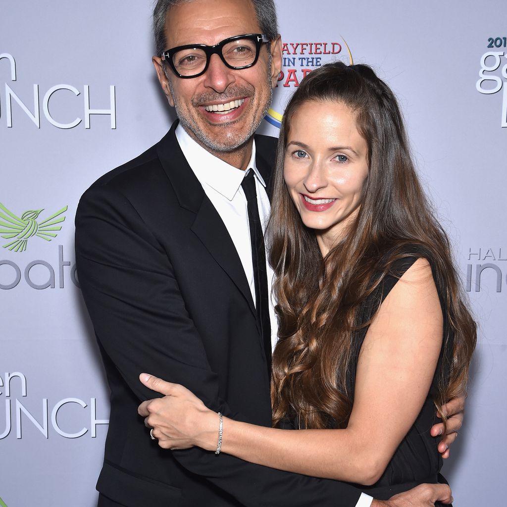 Jeff Goldblum und Emilie Livingston auf Red Carpet in Washington