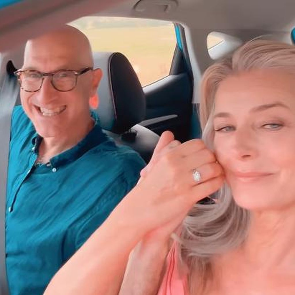 Jeff Greenstein und Paulina Porizkova, Juli 2025
