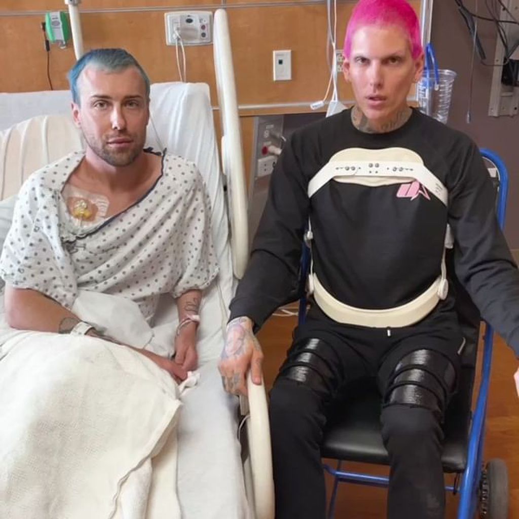 Jeffree Star und sein Freund Daniel im April 2021