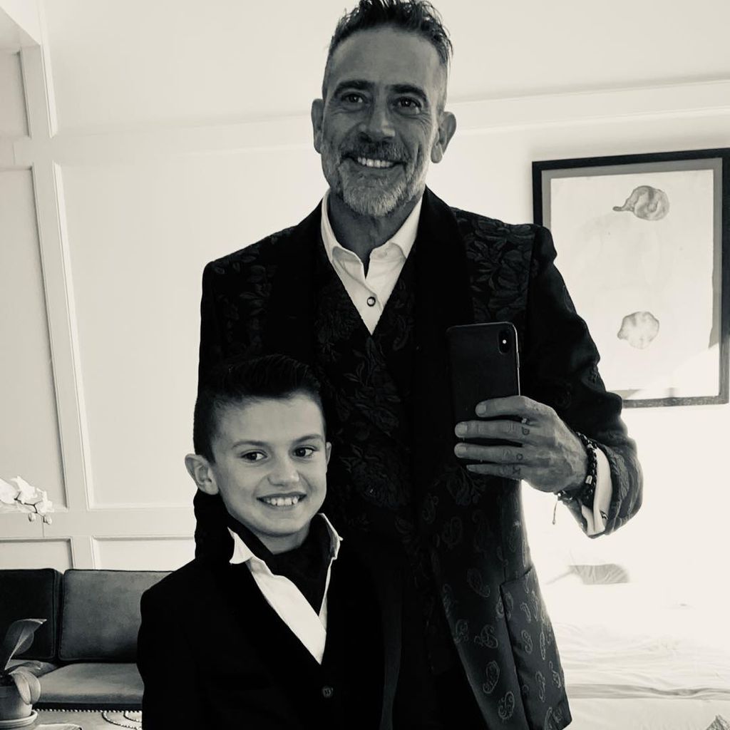 Jeffrey Dean Morgan mit seinem Sohn Augustus