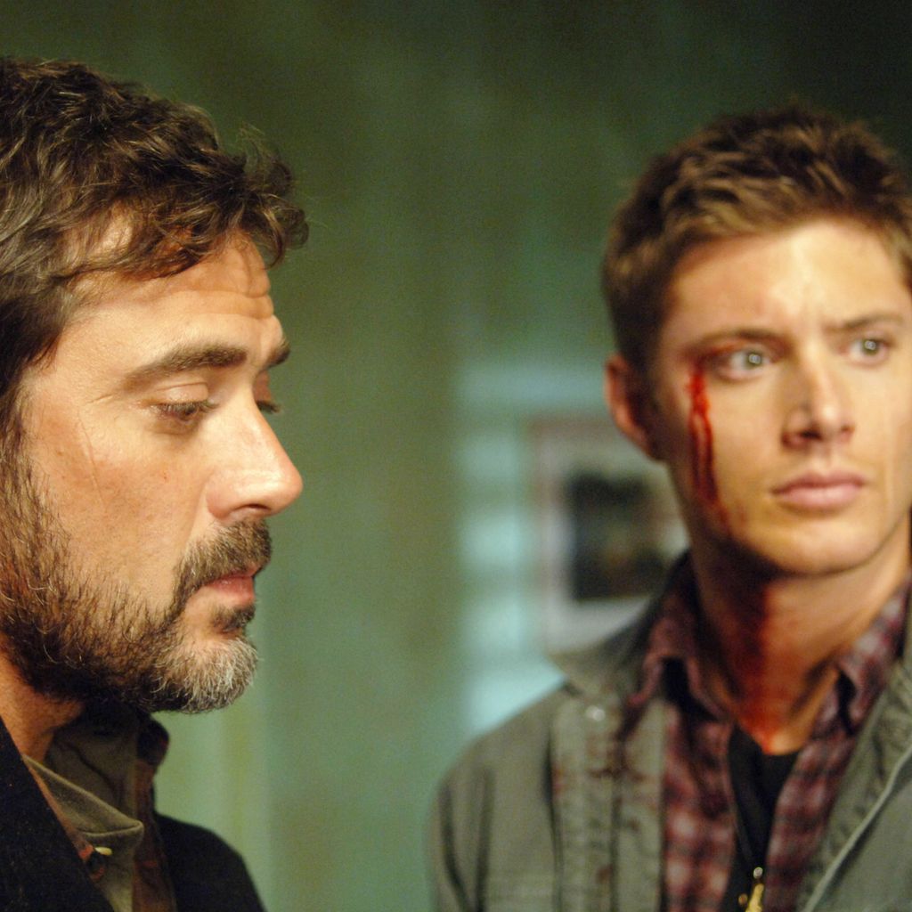 Jeffrey Dean Morgan und Jensen Ackles in "Supernatural"
