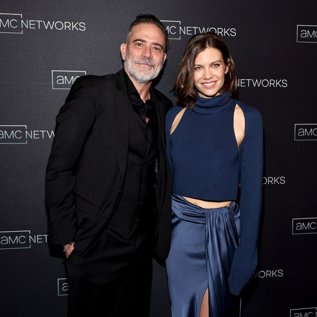 Jeffrey Dean Morgan und Lauren Cohan 2024 bei den AMC Networks in New York