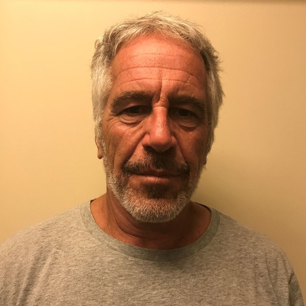 Jeffrey Epstein auf einem Polizeifoto, März 2017