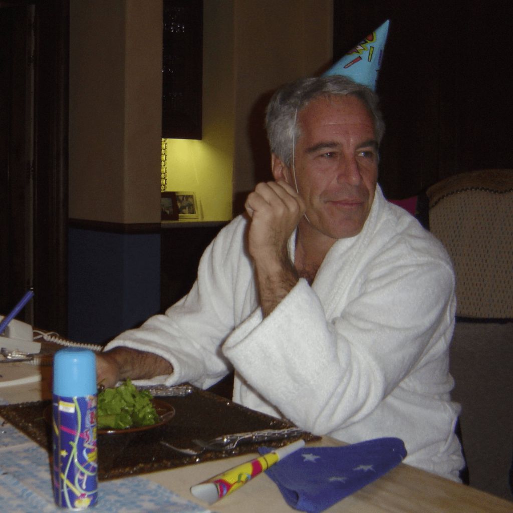Jeffrey Epstein bei einer Feier, veröffentlicht vom House Oversight Committee