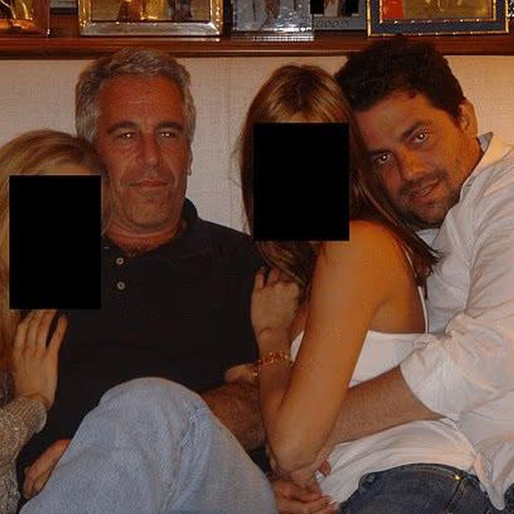 Jeffrey Epstein und Brett Ratner auf einem von der US-Justiz veröffentlichten Foto