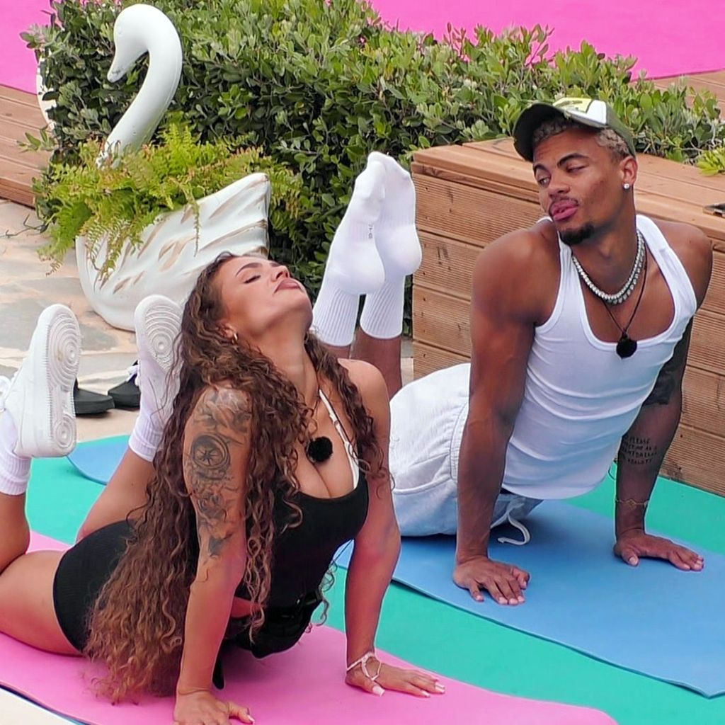 Jeje Lopes und Dion Brown bei "Love Island VIP" 2025