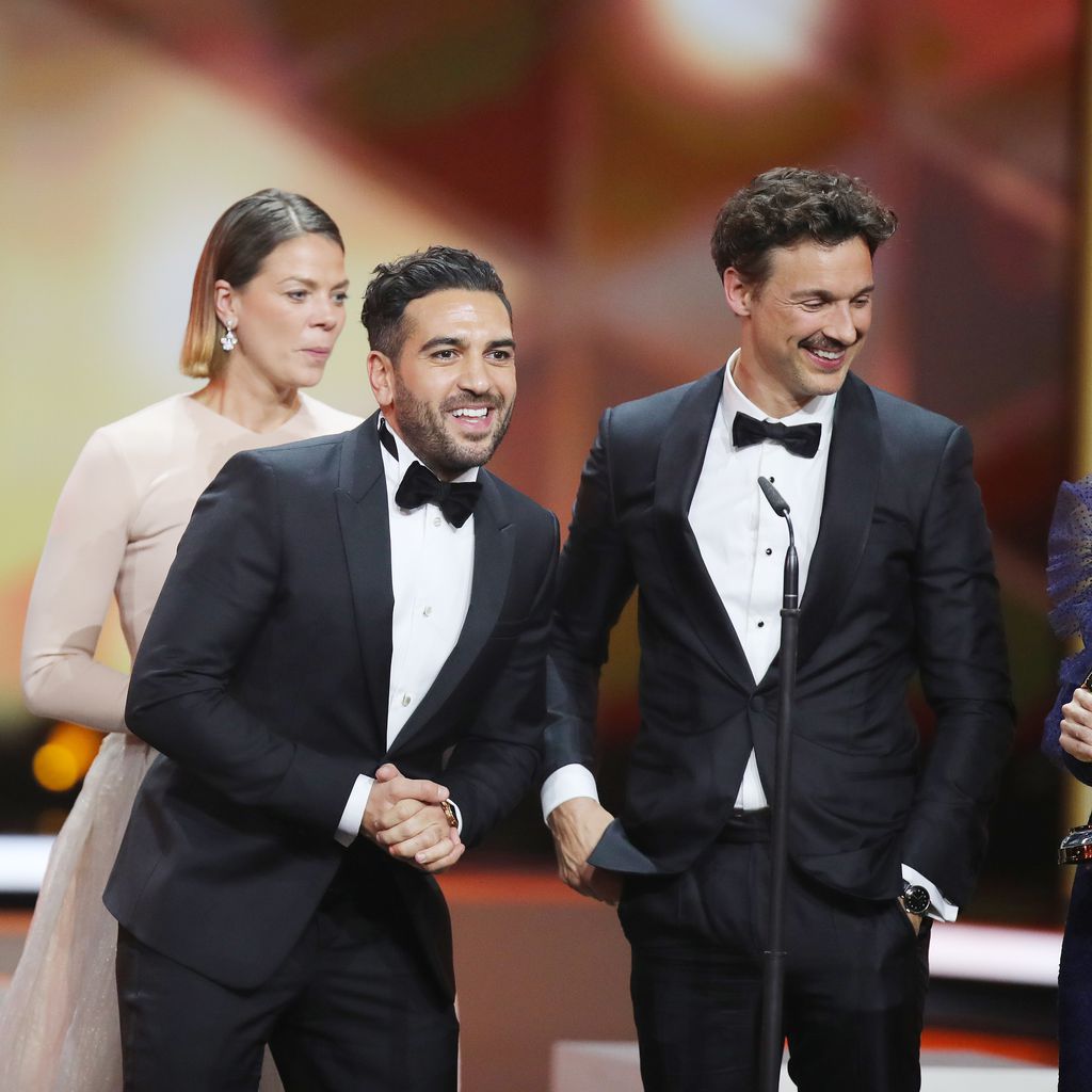 Jella Haase, Jessica Schwarz, Elyas M'Barek und Florian David Fitz