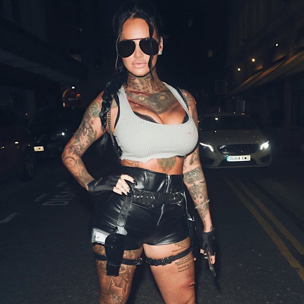 Jemma Lucy an Halloween 2019