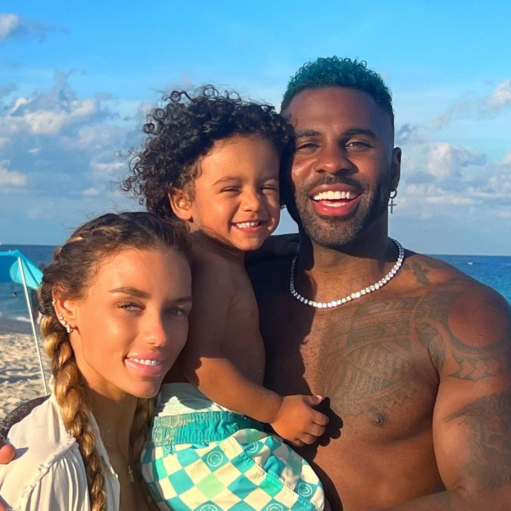 Jena Frumes, Jason King und Jason Derulo, Juni 2023