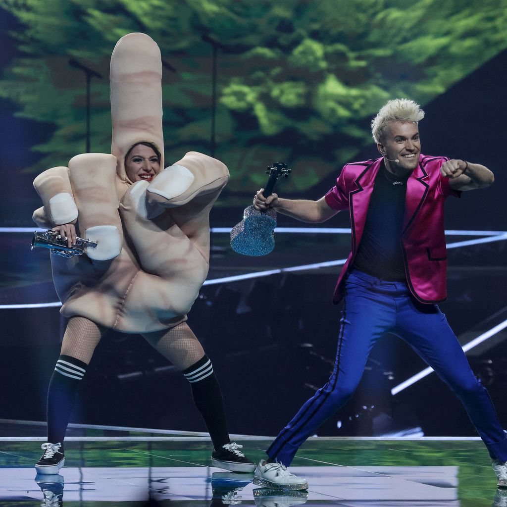 Jendrik Sigwart beim ESC 2021
