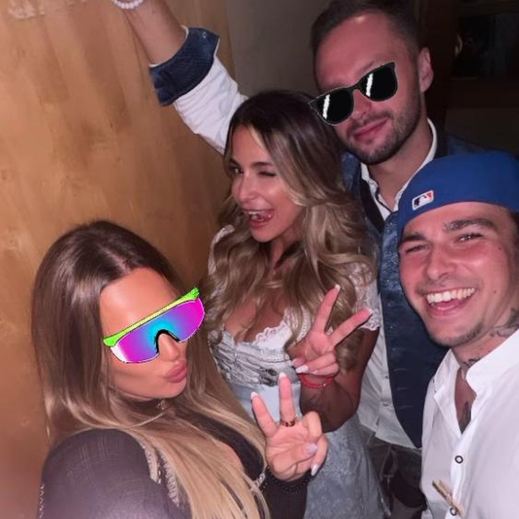 Jenefer Riili mit ihrem neuen Freund und Ex Matze