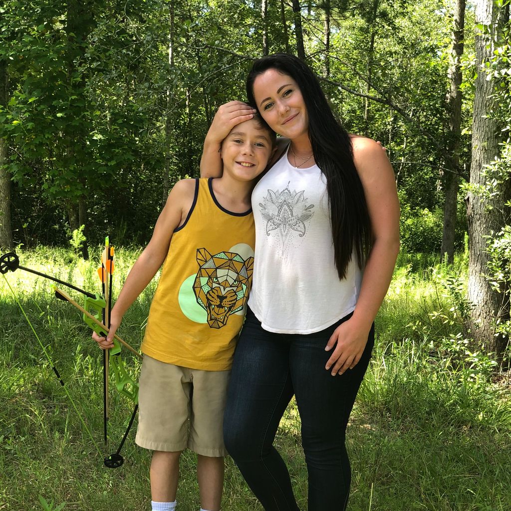 Jenelle Evans mit ihrem Sohn Jace