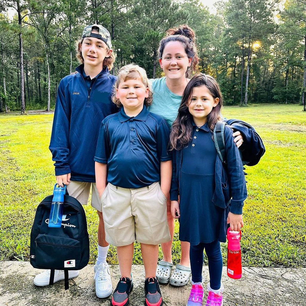 Jenelle Evans und ihre Kinder Jace, Kaiser und Ensley