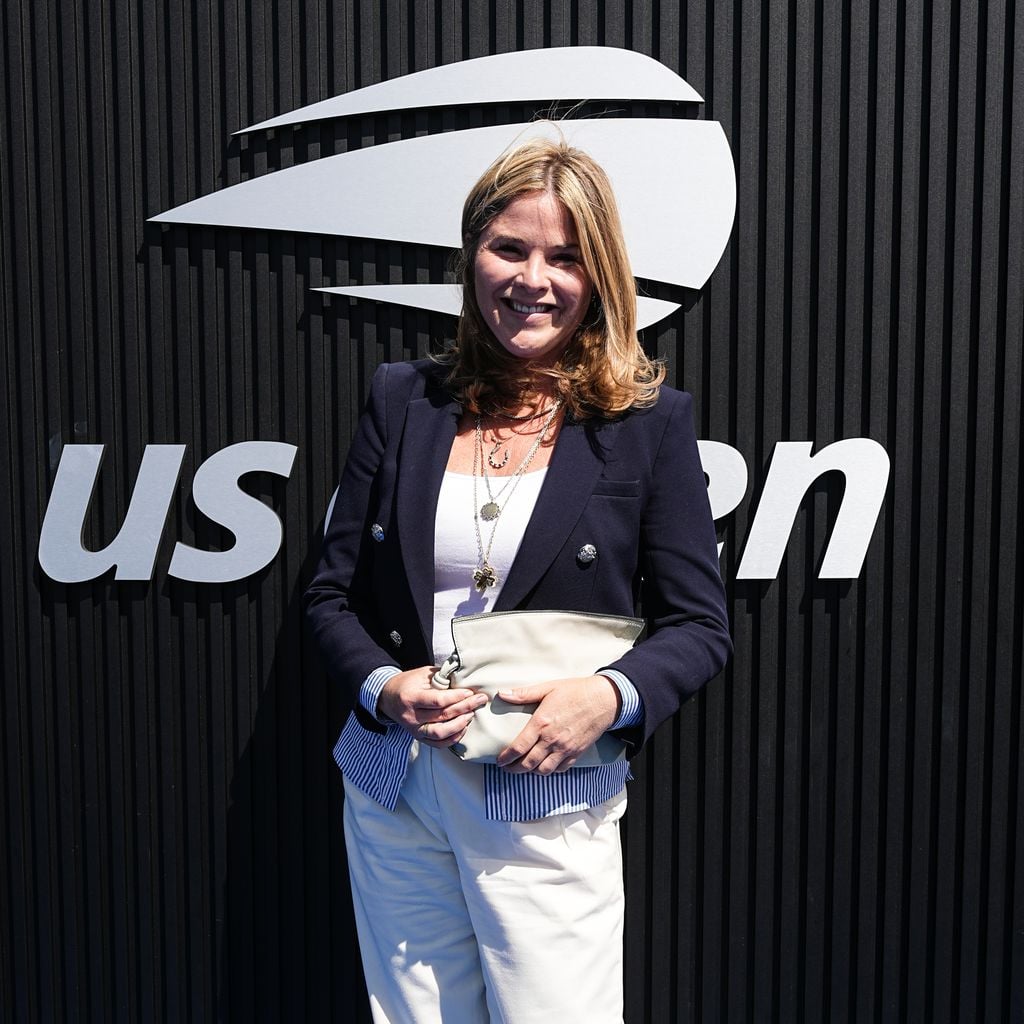 Jenna Bush Hager bei den US Open 2024 im USTA Billie Jean King National Tennis Center in New York
