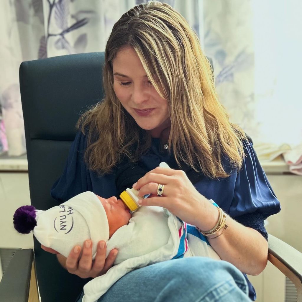Jenna Bush-Hager und Barbaras Sohn Edward Finn im August 2024