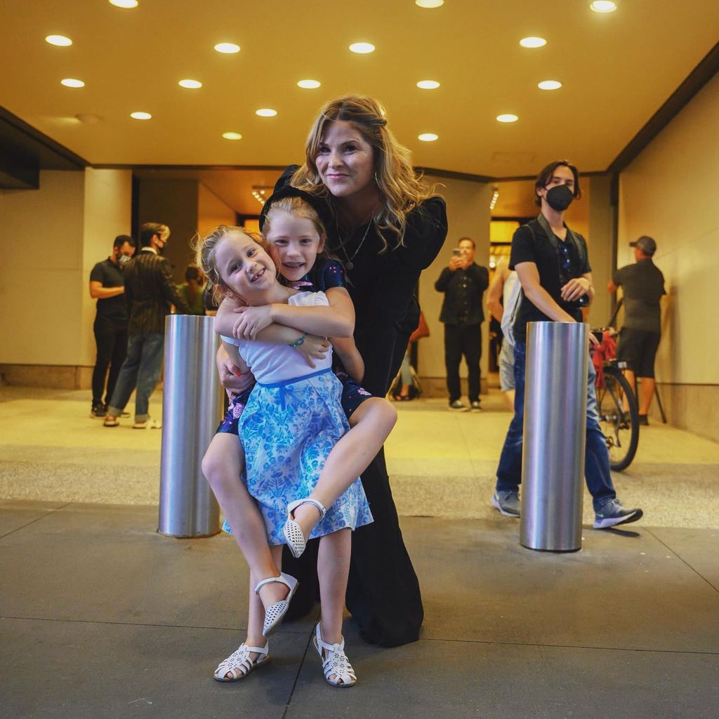 Jenna Bush Hager mit ihren Töchtern Poppy und Mila